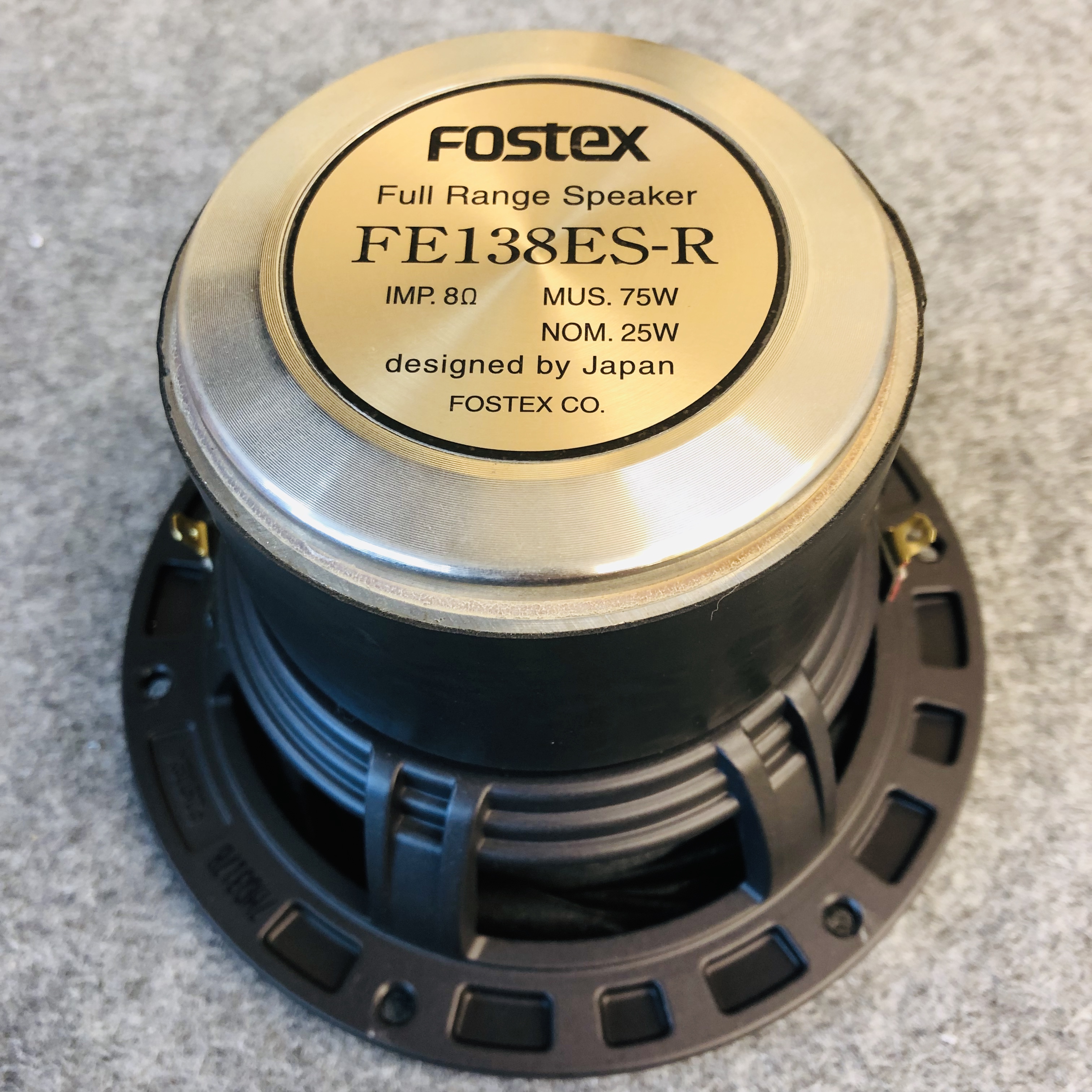 FOSTEX FE138ES-R - オーディオ機器 - Audio Lab Tsuruoka